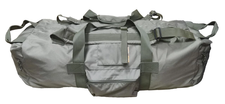 Тактическая крепкая сумка 5.15.b 75 литров. Экспедиционный баул. Олива - изображение 2
