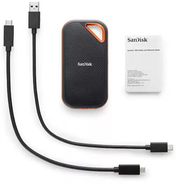 SSD диск SanDisk Extreme PRO Portable V2 1TB USB 3.2 Type-C