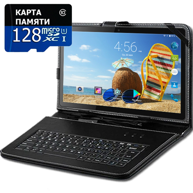 Планшет-телефон Adronix X1001 Matte 2/32GB + Чехол-клавиатура + Карта ...