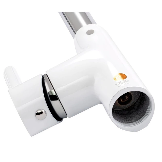 Змішувач для кухні Qtap Grand Chrome/White - изображение 2