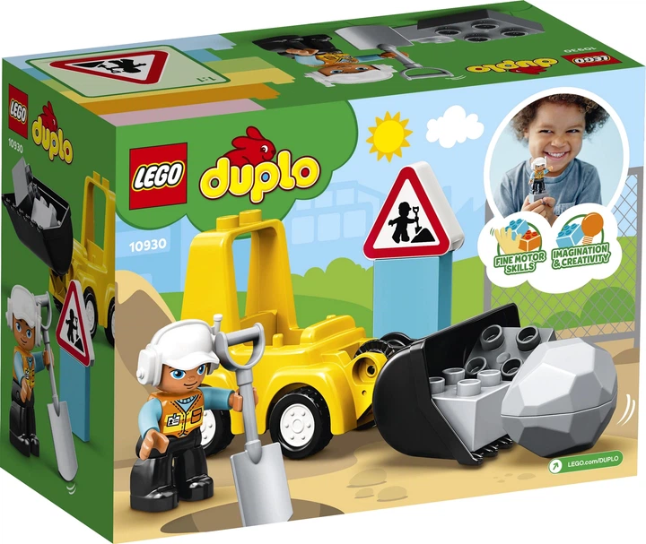 Zestaw klocków LEGO DUPLO Town Buldożer 10 elementów (10930) - obraz 14