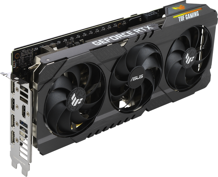 Видеокарта Asus PCI-Ex GeForce RTX 3060 Ti TUF Gaming OC