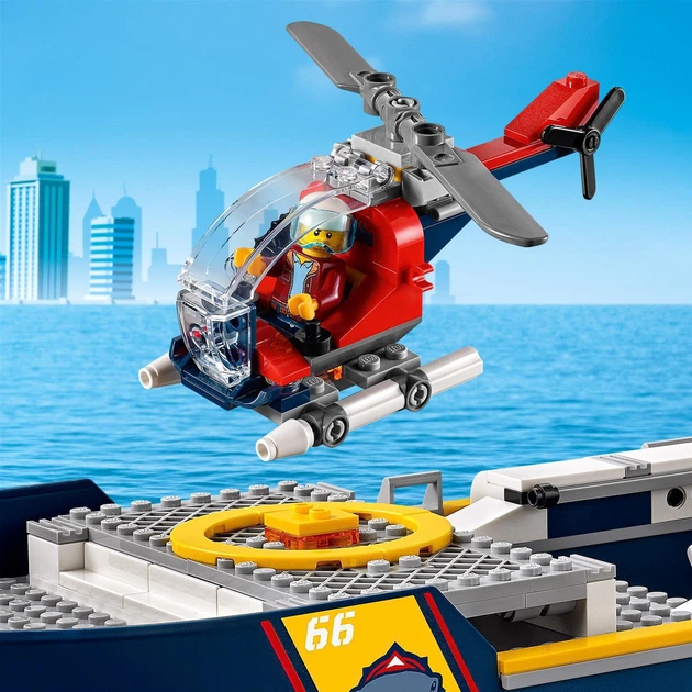 Конструктор LEGO City Океан: исследовательское судно 745 деталей