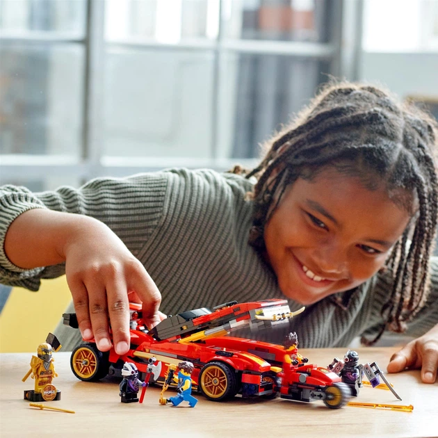 Конструктор LEGO Ninjago Преследователь ниндзя X-1599 деталей