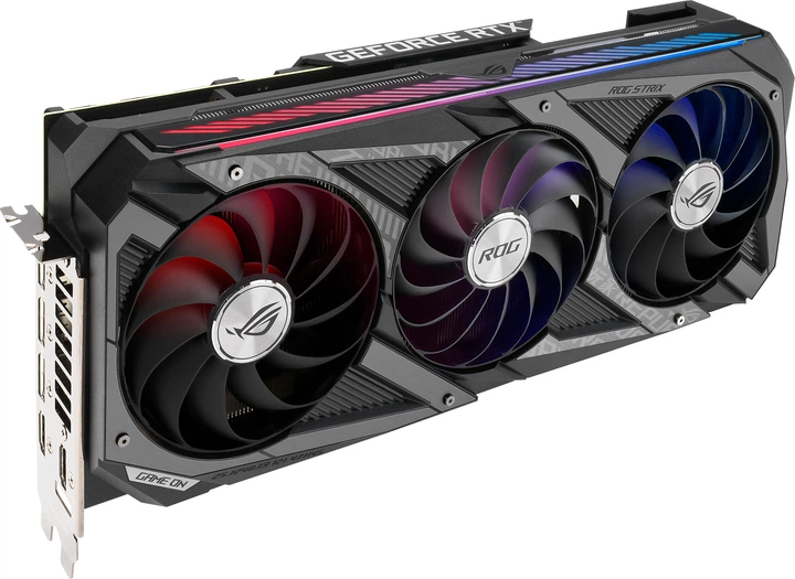 Видеокарта Asus PCI-Ex GeForce RTX 3070 Ti ROG Strix Gaming