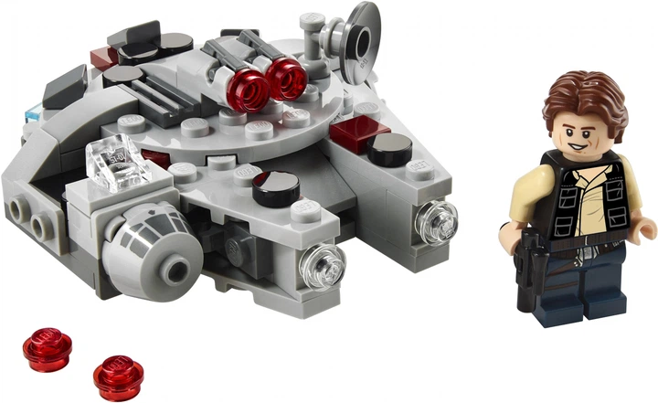 Конструктор LEGO Star Wars Мікровинищувач Тисячолітній сокіл 101 деталь (75295) - зображення 2