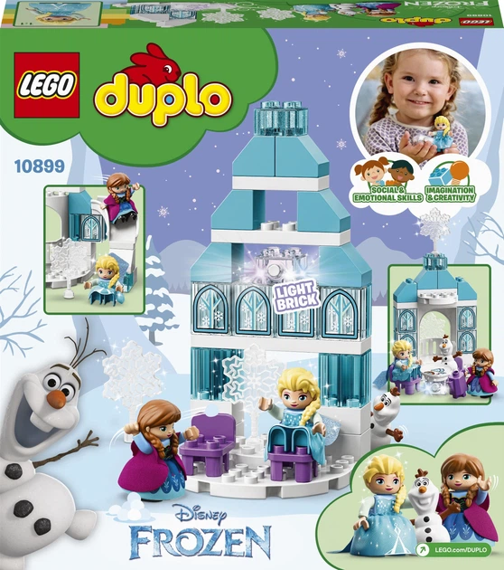 Конструктор LEGO DUPLO Disney Princess Frozen Крижаний замок 59 деталей (10899) - зображення 12