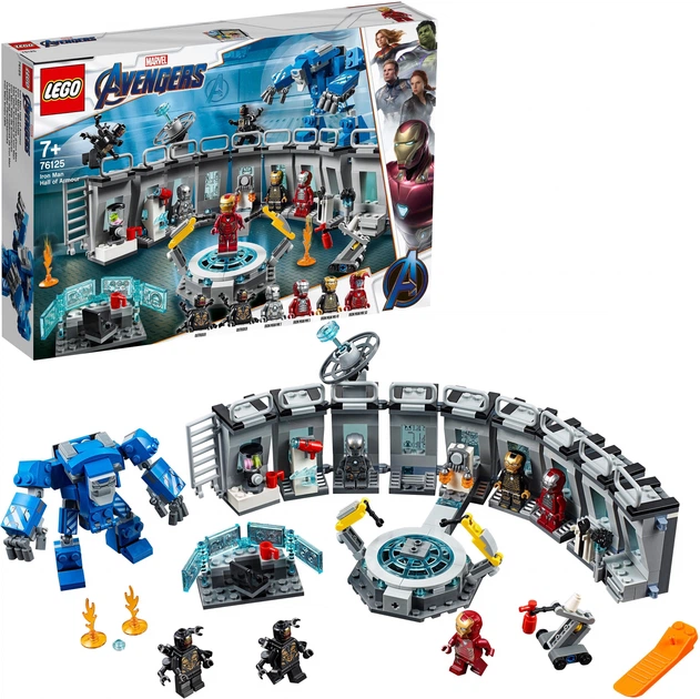 Конструктор LEGO Super Heroes Marvel Comics Лаборатория Железного