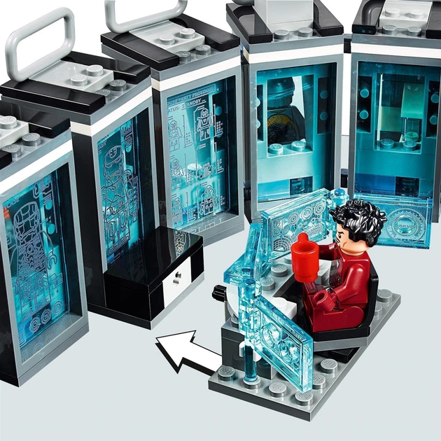 Конструктор LEGO Super Heroes Marvel Comics Лаборатория Железного