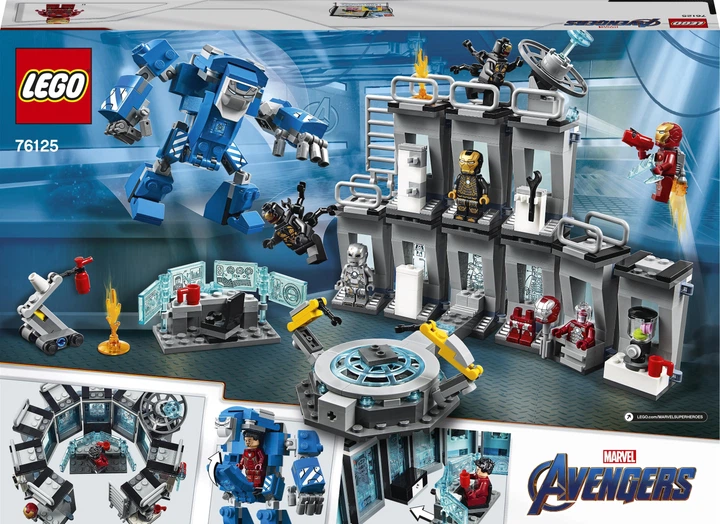 Конструктор LEGO Super Heroes Marvel Comics Лаборатория Железного