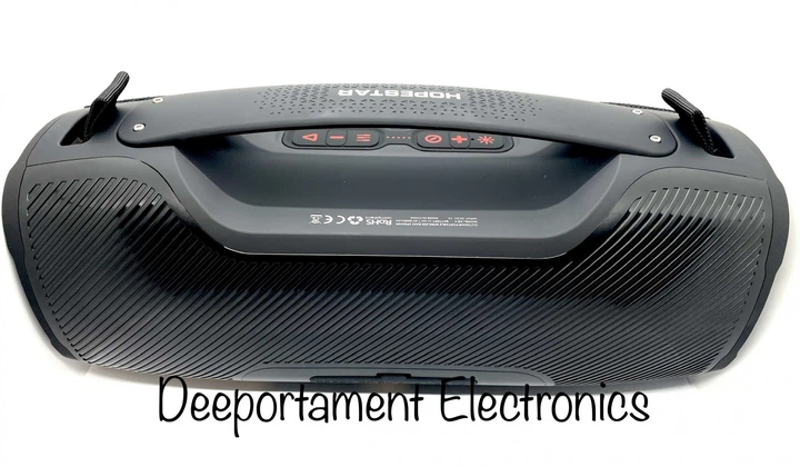 Портативная Bluetooth колонка HOPESTAR A6X+LED подсветка (черный) - изображение 9