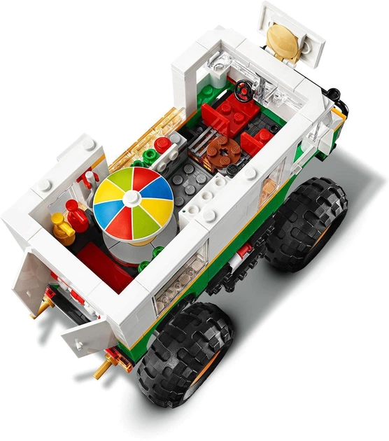 Конструктор LEGO Creator Грузовик «Монстрбургер» 499 деталей (31104) - изображение 12
