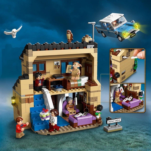 Zestaw klocków LEGO Harry Potter Privet drive 4 797 elementów (75968) - obraz 7