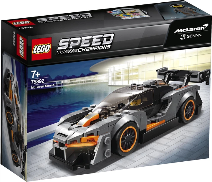 Конструктор LEGO Speed Champions Автомобіль McLaren Senna 219 деталей (75892) - зображення 3