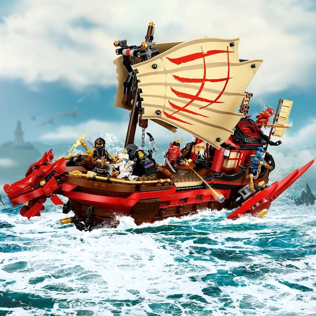 Конструктор LEGO Ninjago Летающий корабль Мастера Ву 1781 деталь