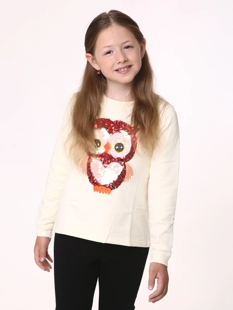 Свитшот Smil 128 Кремовый 116281 - Фото 1 Свитшот Smil 128 Кремовый 116281 - изображение 1