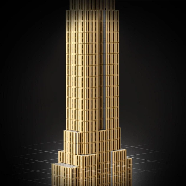 Конструктор LEGO Architecture Хмарочос Емпайр-Стейт-Білдінг 1767 деталей (21046) - зображення 7