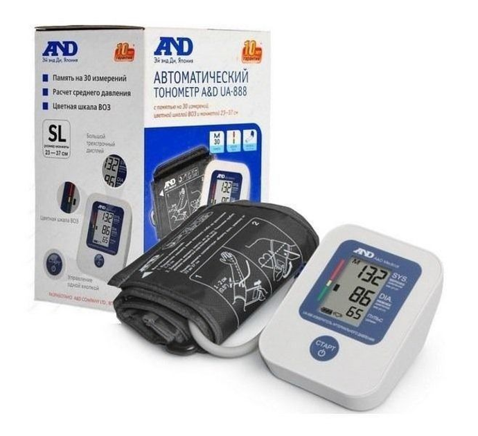Автоматичний тонометр AND UA 888 E - зображення 1