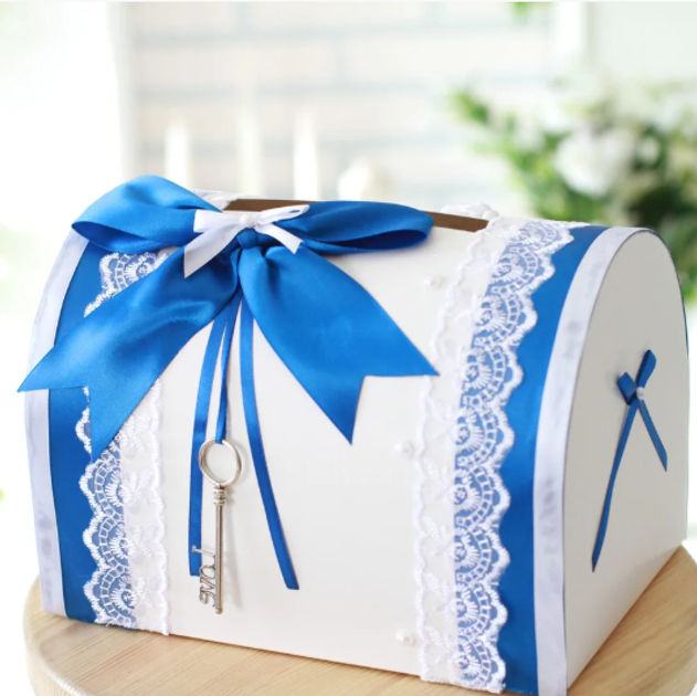 Коробка для дарения на свадьбе