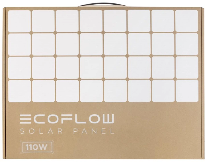 Портативна сонячна панель EcoFlow 110 Вт Solar Panel (110WECOSOLAR) - зображення 6