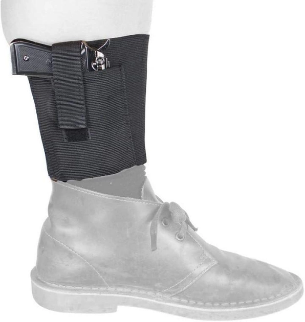 Кобура для пистолета на ногу Leg holster универсальная скрытого ношения Черная - изображение 1