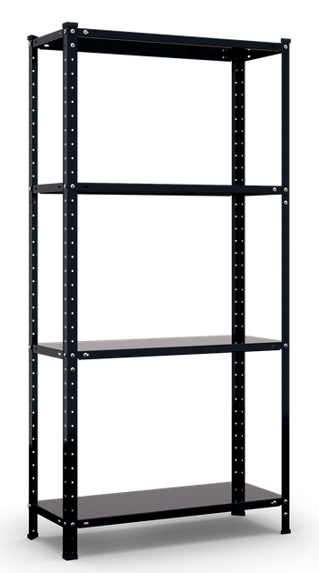 РЕК-3 Стеллаж металлический крашеный с полками из стали, 1500х750х300мм ...