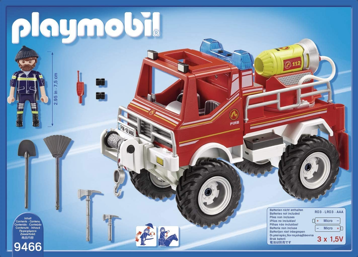 Playmobil fire clearance