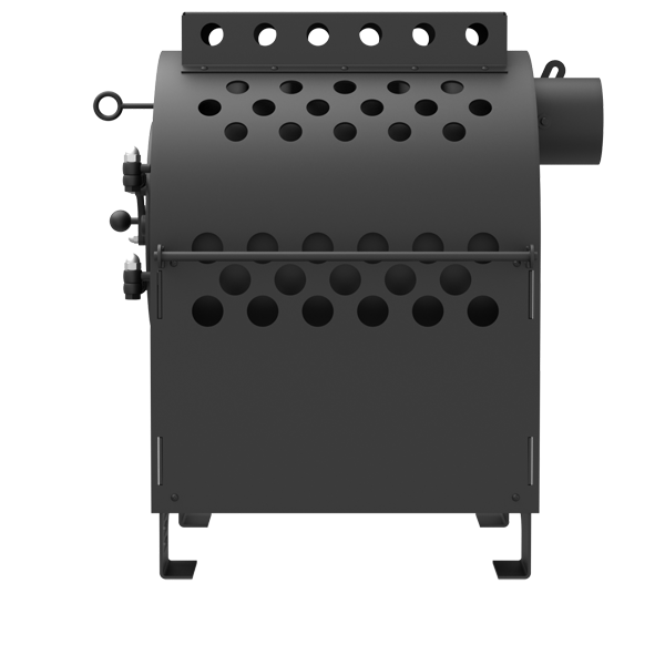 Печь на дровах серии BARREL 1510 тип 00 d 120мм 9 кВт (6C0001) - изображение 5