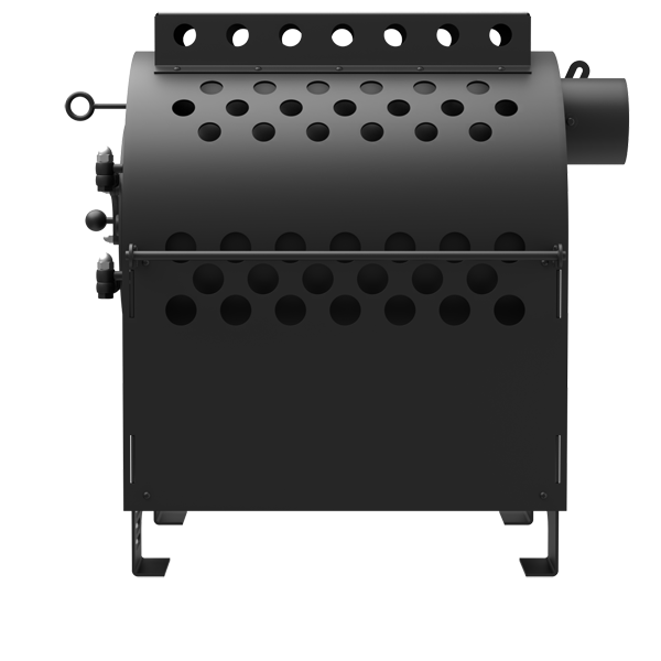 Печь на дровах серии BARREL 1510 тип 005 d 120мм 9 кВт (6C0002) - изображение 5