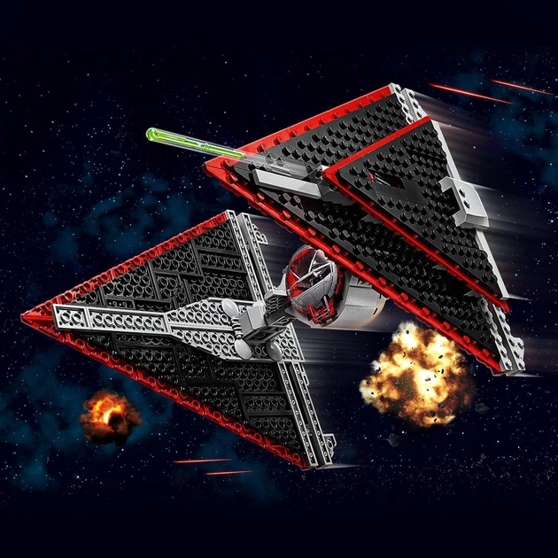 Конструктор LEGO Star Wars Винищувач TIE ситхів 470 деталей (75272) - зображення 7