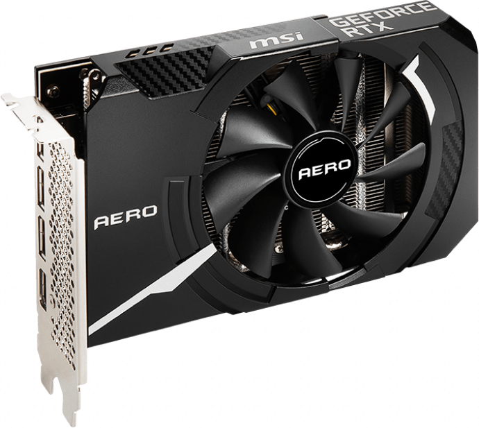 Видеокарта MSI PCI-Ex GeForce RTX 3060 Ti Aero ITX 8G LHR 8GB