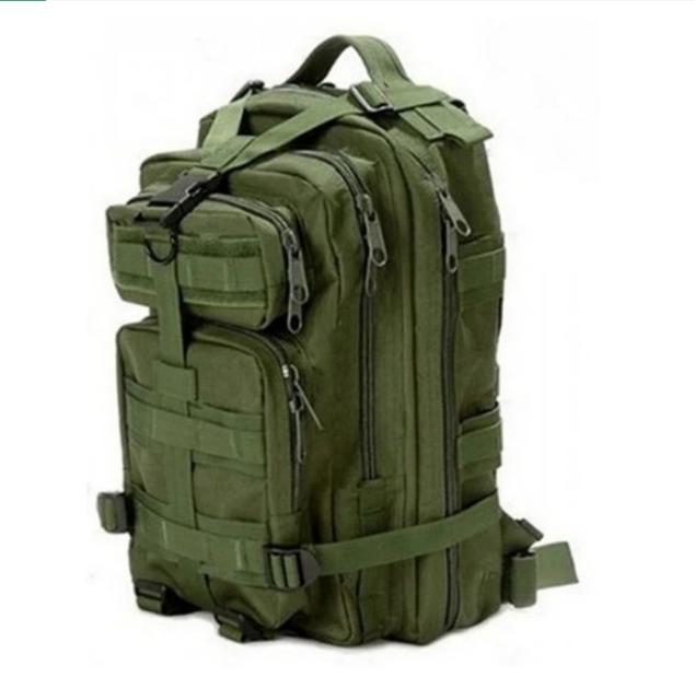 Рюкзак Тактичний Штурмовой Військовий Taktik B25 Oxford 25 літрів Зелений - зображення 1