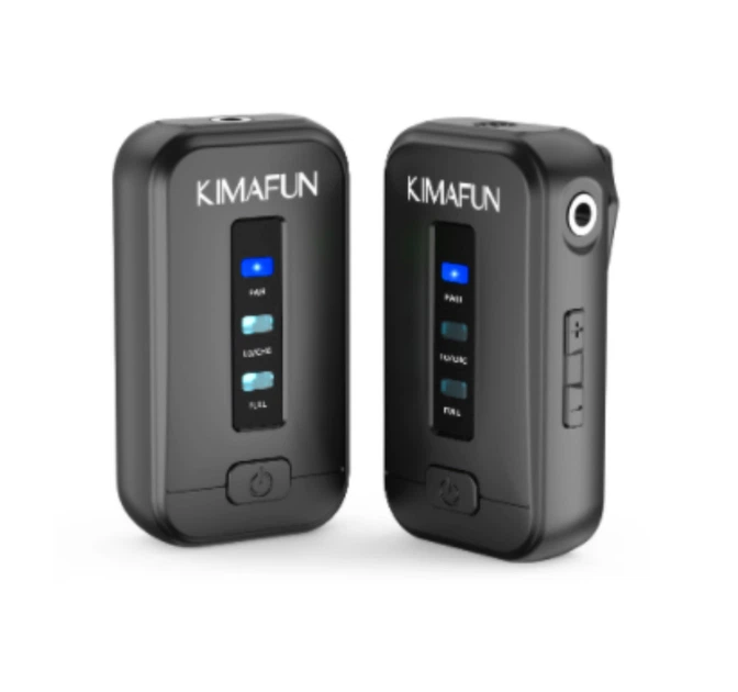 Бездротовий мікрофон петличний KIMAFUN KM-G10, петличка для камери, смартфона, ПК - зображення 3