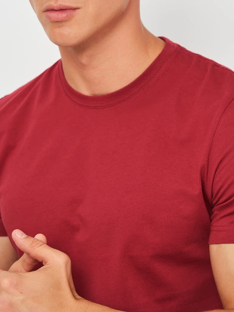 Футболка JOMA desert short sleeve t-shirt burgundy M (101739.671) - изображение 4