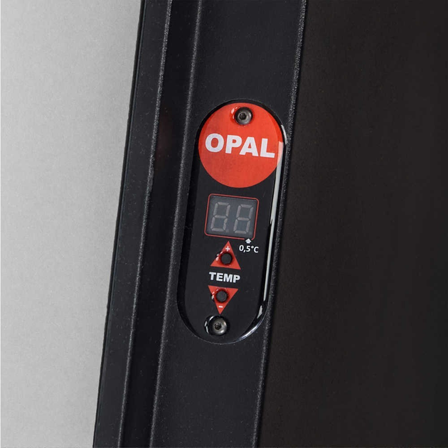 Керамическая отопительная панель OPAL 375CL климат-контроль черная площадь до 10 кв м - изображение 5