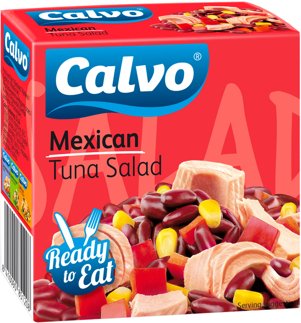Салат з тунцем Calvo Mexicana 150 г (8410090851208) - зображення 1