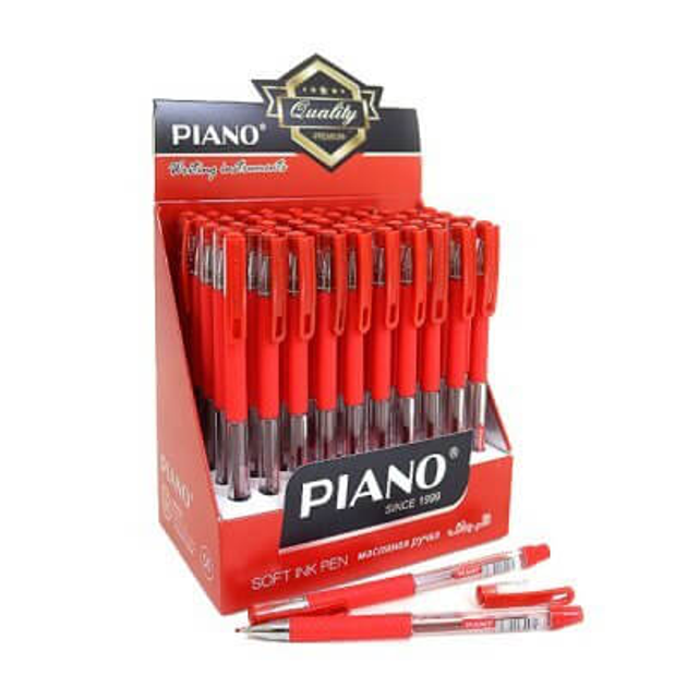 Ручка шариковая Soft красная Piano 350 Piano (350) – фото, отзывы ...