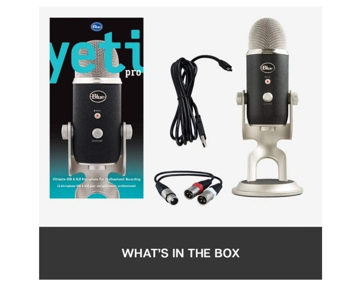Blue Yeti Pro USB コンデンサーマイク Amazon.co.jp: Blue Yeti Blue Yeti Pro USBコンデンサーマイク用