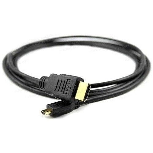 Кабель HDMI - micro HDMI 1.5м, черный пакет v1.4 (00833) - изображение 1