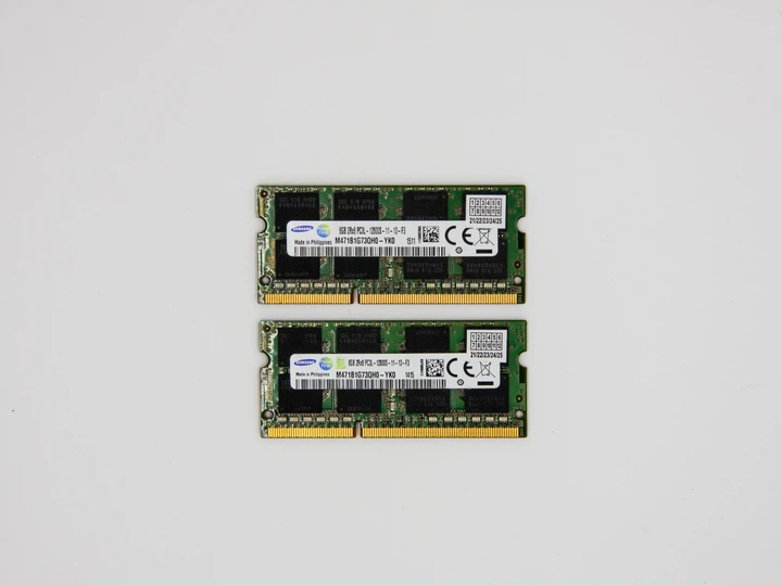 Оперативна пам'ять Samsung SODIMM 16Gb (2*8Gb) DDR3L-1600MHz PC3L-12800 CL11 (M471B1G73QH0-YK0) Refurbished - Фото 1 Оперативна пам'ять Samsung SODIMM 16Gb (2*8Gb) DDR3L-1600MHz PC3L-12800 CL11 (M471B1G73QH0-YK0) Refurbished - зображення 1