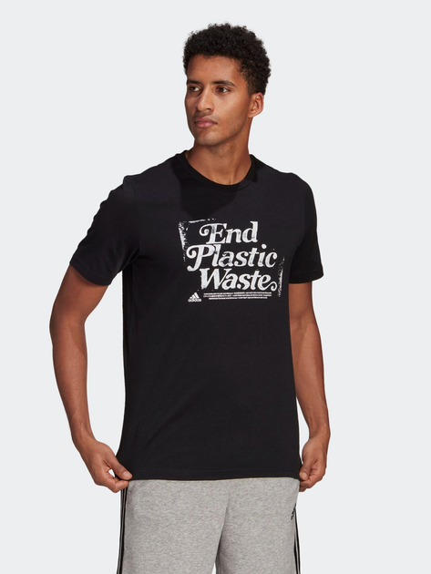 Футболка Adidas M Sstnbl Slgn T GL3225 XS Black (4062064946881) - изображение 1