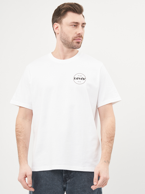 Футболка Levi's SS Relaxed Fit Tee SSnl Mv Logo 2 White 16143-0106 L (5400970005091) - изображение 1