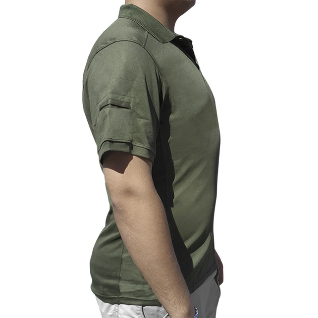 Чоловічі футболки з коротким рукавом Lesko A817 Green розмір XXL формена (F_4855-15837) - зображення 2