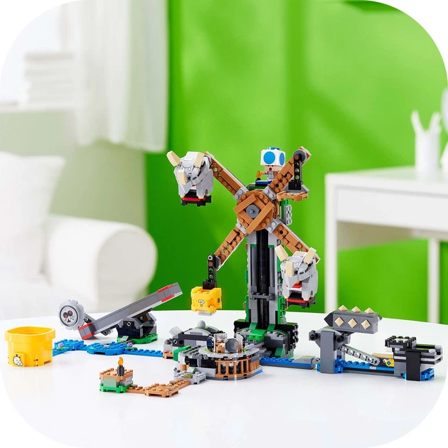 Zestaw klocków LEGO Super Mario Zestaw dodatkowy Walka z Reznorami 862 elementy (71390) - obraz 11
