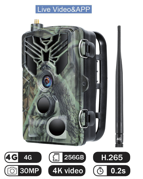 APP / 4G фотоловушка HC810Pro Live (30Mp, Облако, Онлайн видео) (990) - изображение 8
