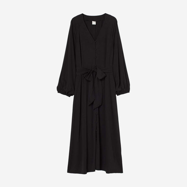 Сукня міді осіння жіноча H&M 9377542sm XS Чорна від Rozetka на платформі USKIDKA Акція на Сукня міді осіння жіноча H&M 9377542sm XS Чорна від Rozetka