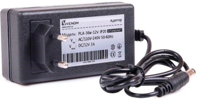 Блок питания Venom 12В 36Вт IP20 (PLA-36W-12V) - изображение 2