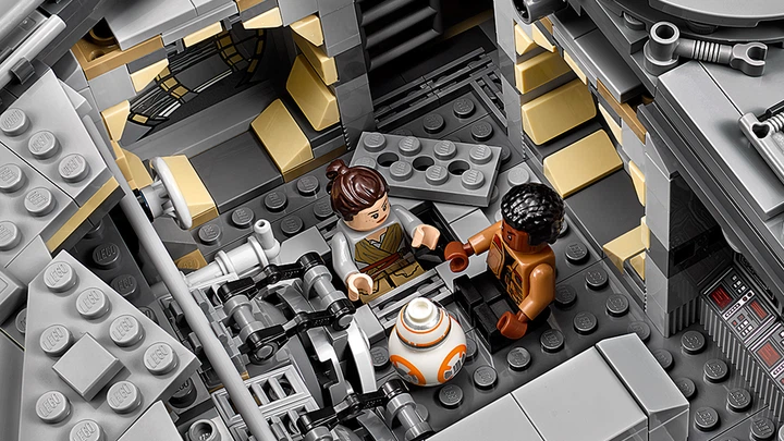 Zestaw klockow LEGO Star Wars Sokol Millennium 7541 element (75192) - obraz 9