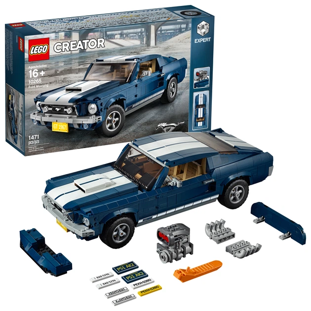 Конструктор LEGO Creator Expert Ford Mustang 1471 деталь (10265) - зображення 2