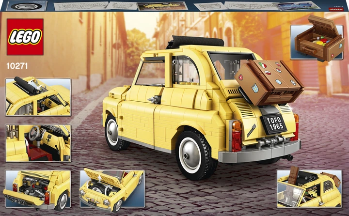 Zestaw klocków LEGO Creator Expert Fiat 500 960 części (10271) - obraz 11